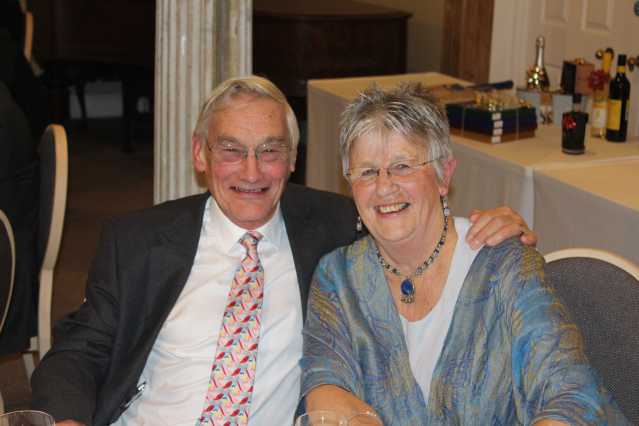 Image of Former Chairman Ian Butters and his wife